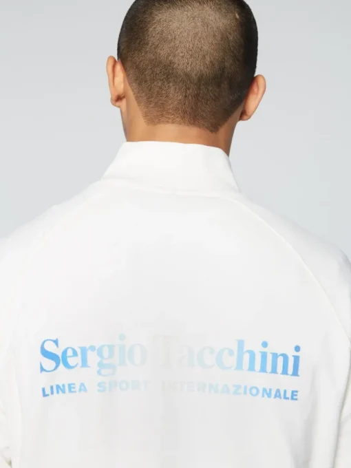 Sergio Tacchini Sweatshirts And Hoodies<Mezza Half Zip- Gardenia