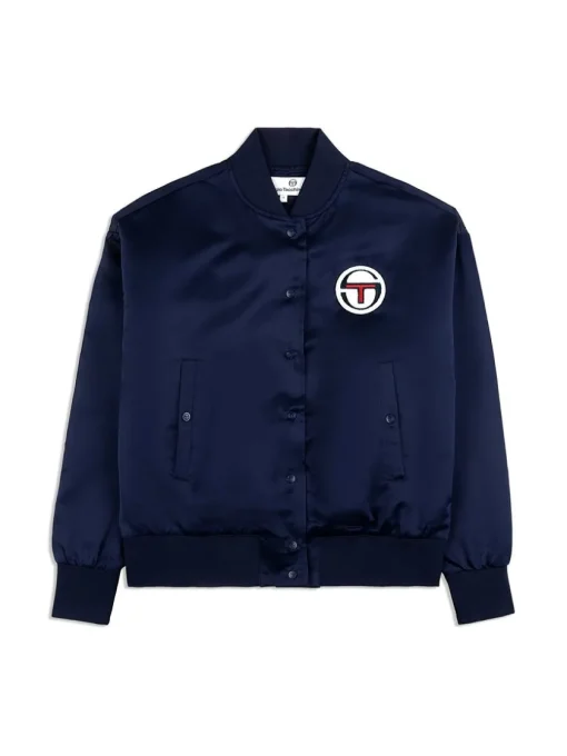 Sergio Tacchini View All<Miss Angela Bomber Jacket- Maritime Blue