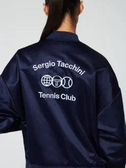 Sergio Tacchini View All<Miss Angela Bomber Jacket- Maritime Blue