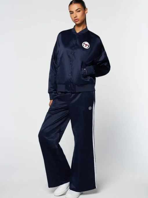 Sergio Tacchini View All<Miss Angela Bomber Jacket- Maritime Blue