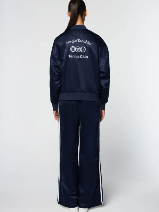 Sergio Tacchini View All<Miss Angela Bomber Jacket- Maritime Blue