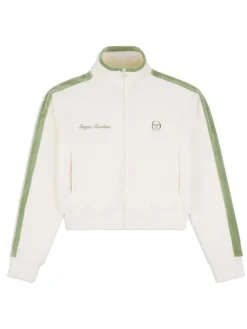 Sergio Tacchini Velour<Miss Carlotta Velour Track Jacket- Gardenia
