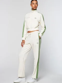Sergio Tacchini Velour<Miss Carlotta Velour Track Jacket- Gardenia