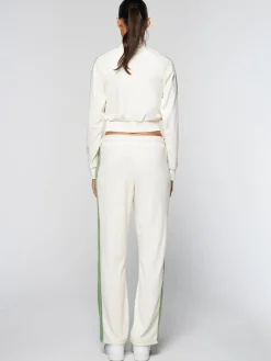 Sergio Tacchini Velour<Miss Carlotta Velour Track Jacket- Gardenia