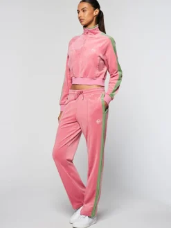 Sergio Tacchini Tracksuits<Miss Carlotta Velour Track Pant- Wild Rose