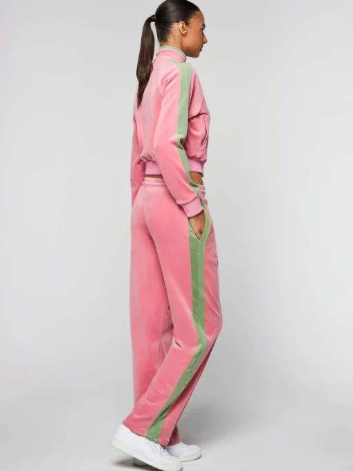 Sergio Tacchini Tracksuits<Miss Carlotta Velour Track Pant- Wild Rose