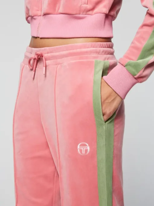 Sergio Tacchini Tracksuits<Miss Carlotta Velour Track Pant- Wild Rose