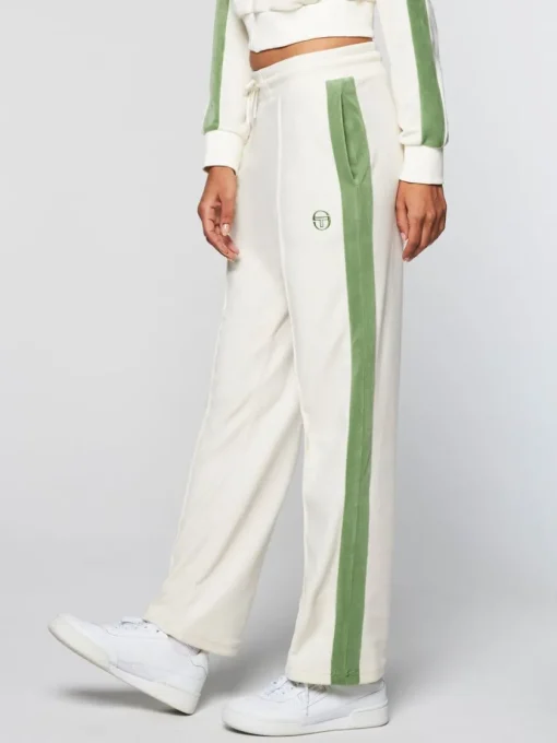 Sergio Tacchini Tracksuits<Miss Carlotta Velour Track Pant-Gardenia