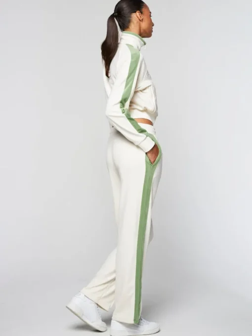 Sergio Tacchini Tracksuits<Miss Carlotta Velour Track Pant-Gardenia