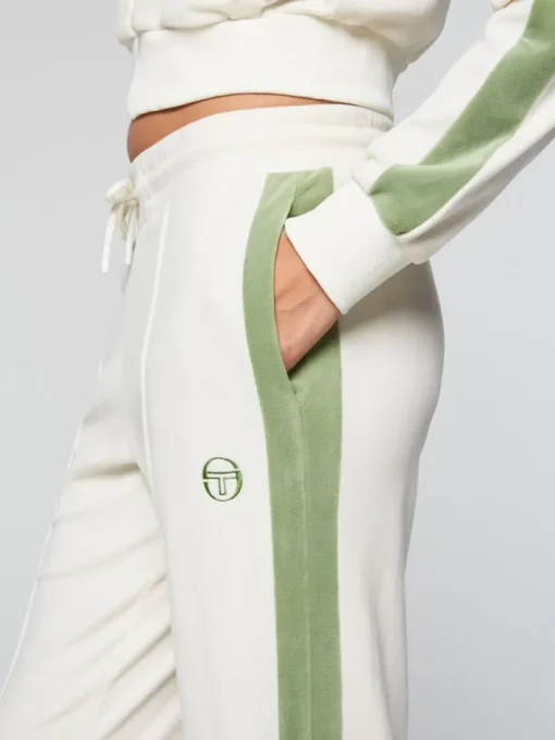Sergio Tacchini Tracksuits<Miss Carlotta Velour Track Pant-Gardenia
