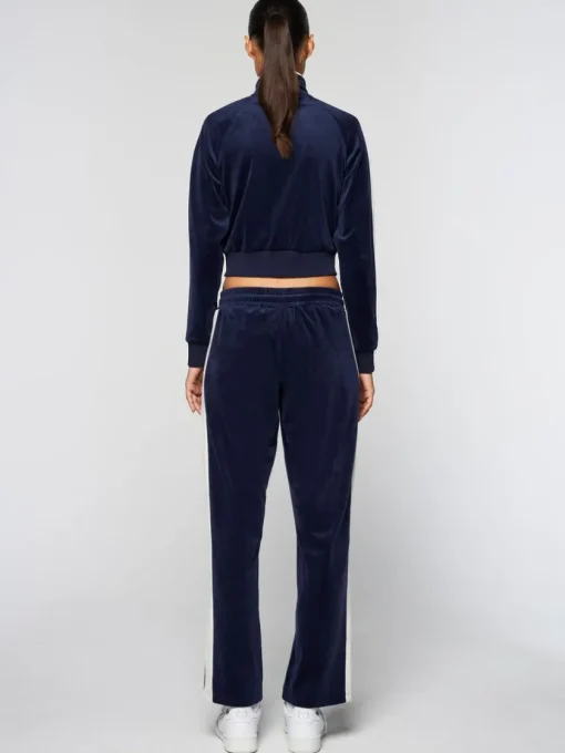 Sergio Tacchini Velour<Miss Carlotta Velour Track Jacket- Maritime Blue