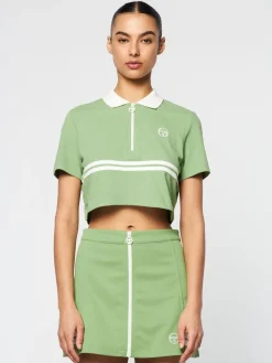 Sergio Tacchini For The Court<Miss Supermac Polo- Jade Green