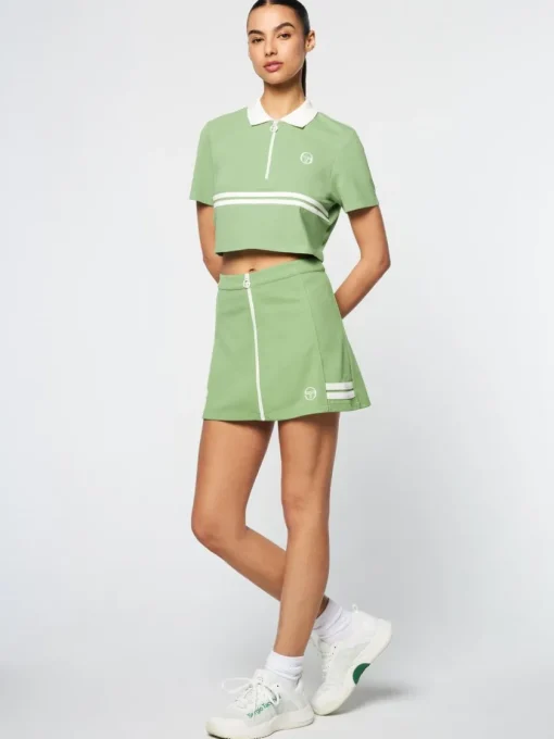 Sergio Tacchini For The Court<Miss Supermac Polo- Jade Green