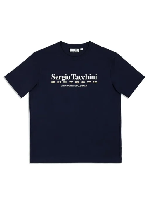 Sergio Tacchini View All<Monda T-Shirt- Maritime Blue