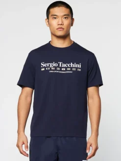 Sergio Tacchini View All<Monda T-Shirt- Maritime Blue
