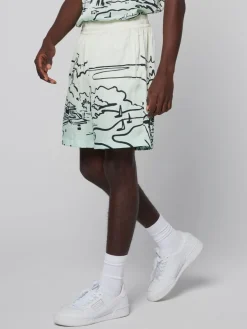 Sergio Tacchini View All<Monte Carlo Cabana Short- Multi/ Multi