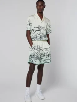 Sergio Tacchini View All<Monte Carlo Cabana Short- Multi/ Multi