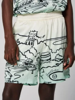 Sergio Tacchini View All<Monte Carlo Cabana Short- Multi/ Multi