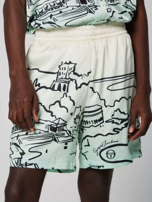 Sergio Tacchini View All<Monte Carlo Cabana Short- Multi/ Multi