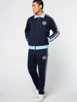 Sergio Tacchini View All<Monte Track Jacket Archivio- Maritime Blue
