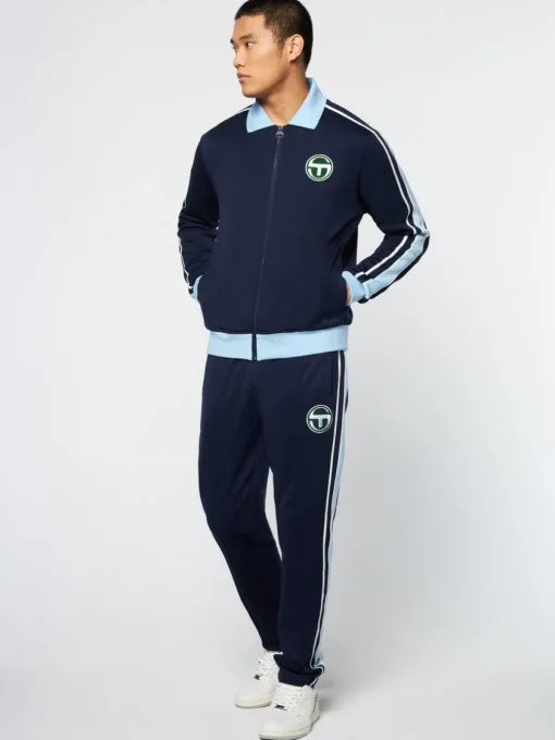 Sergio Tacchini View All<Monte Track Jacket Archivio- Maritime Blue
