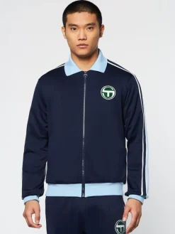 Sergio Tacchini Jackets<Monte Track Jacket Archivio- Maritime Blue