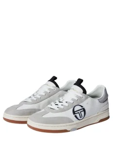 Sergio Tacchini View All<Neo Terrace Da Sneaker- White/ Antique White/ Raven