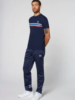 Sergio Tacchini T-Shirts<New Melfi Short Sleeve T-Shirt Archivio- Maritime Blue