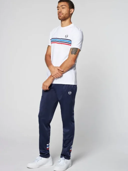 Sergio Tacchini View All<New Melfi Short Sleeve T-Shirt Archivio- White