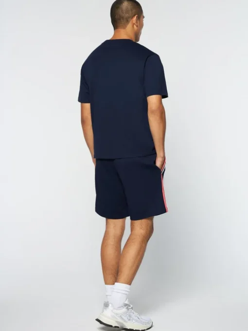 Sergio Tacchini The Essentials<New Melfi T-Shirt- Maritime Blue/ White