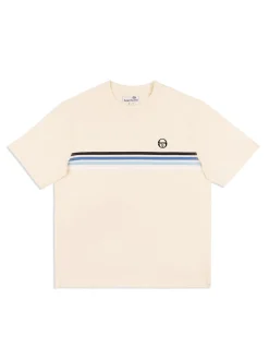 Sergio Tacchini T-Shirts<New Melfi T-Shirt- Pearl/ Ivory