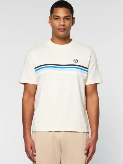 Sergio Tacchini T-Shirts<New Melfi T-Shirt- Pearl/ Ivory
