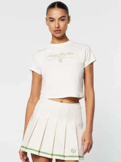 Sergio Tacchini Tops And Sports Bras<Nicola Graphic T-Shirt- Gardenia