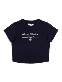 Sergio Tacchini View All<Nicola Graphic T-Shirt- Maritime Blue