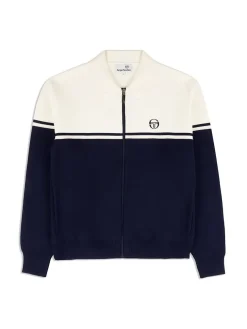 Sergio Tacchini Knitwear<Nostra Track Jacket- Maritime Blue