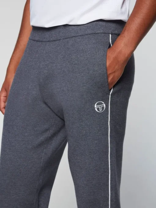 Sergio Tacchini Pants And Sweatpants<Nostra Track Pant- Dark Grey/ Melange