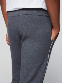 Sergio Tacchini Pants And Sweatpants<Nostra Track Pant- Dark Grey/ Melange