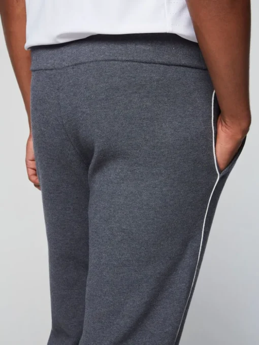 Sergio Tacchini Pants And Sweatpants<Nostra Track Pant- Dark Grey/ Melange