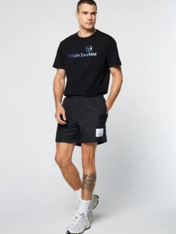 Sergio Tacchini Nylon<Onda Short- Black Beauty