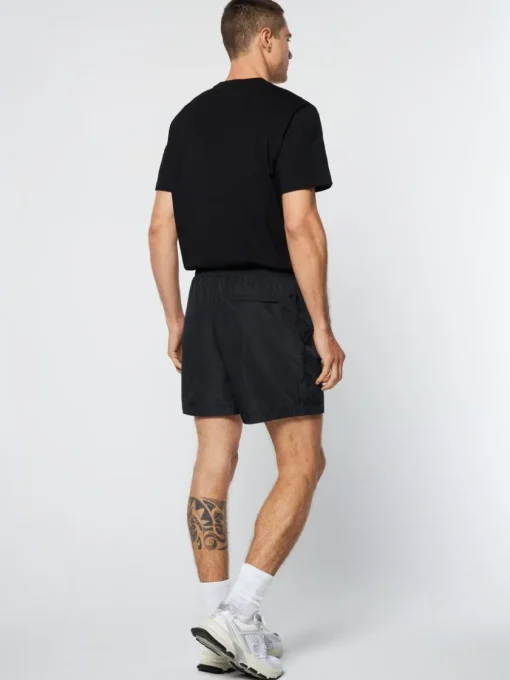 Sergio Tacchini Nylon<Onda Short- Black Beauty