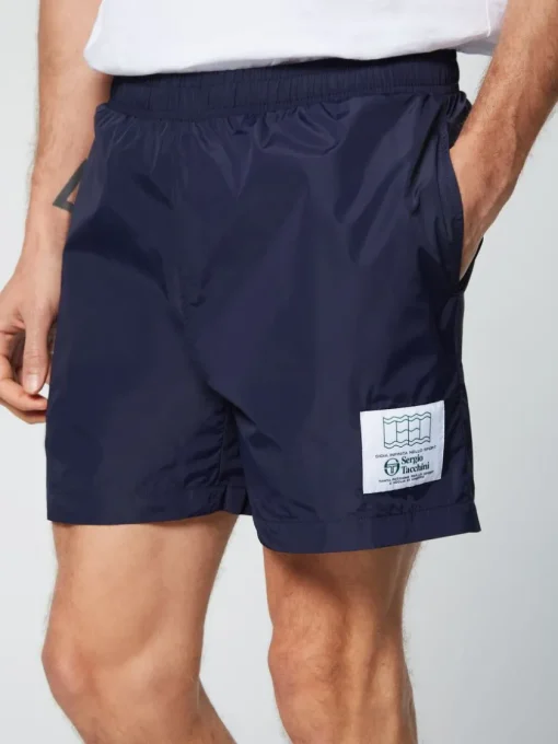 Sergio Tacchini View All<Onda Short- Maritime Blue
