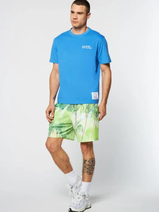 Sergio Tacchini View All<Onda T-Shirt- Palace Blue