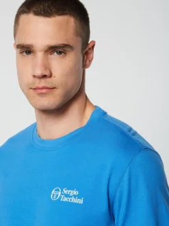 Sergio Tacchini View All<Onda T-Shirt- Palace Blue