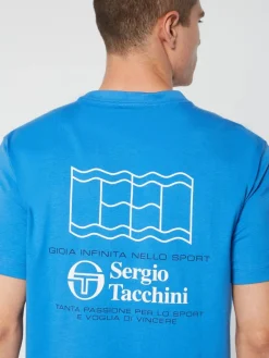 Sergio Tacchini View All<Onda T-Shirt- Palace Blue