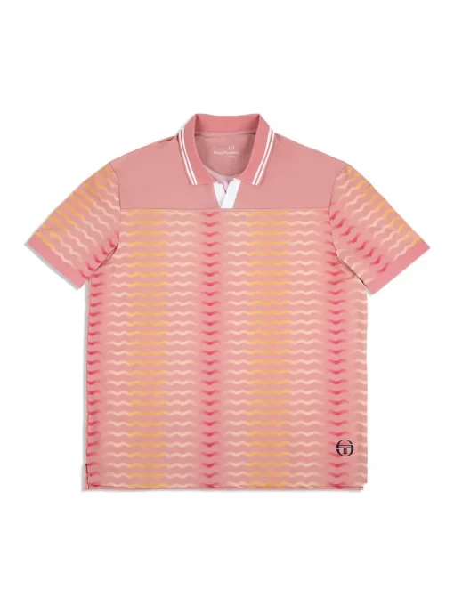 Sergio Tacchini View All<Ondulato Polo- Wild Rose
