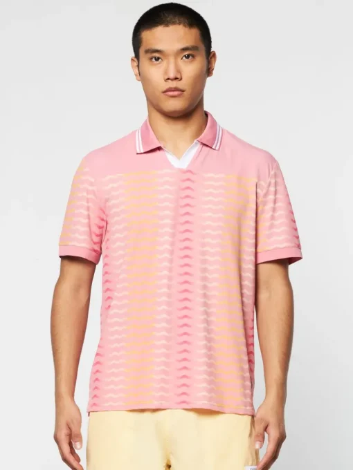 Sergio Tacchini View All<Ondulato Polo- Wild Rose