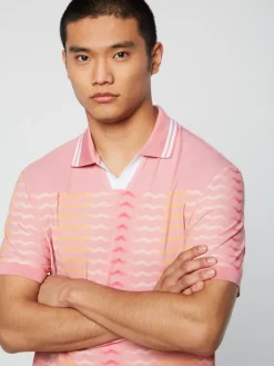 Sergio Tacchini View All<Ondulato Polo- Wild Rose