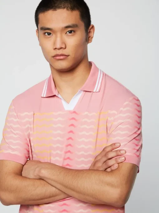 Sergio Tacchini View All<Ondulato Polo- Wild Rose