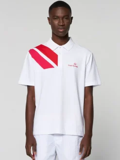Sergio Tacchini Polos<Ortica Tennis Polo- White