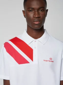 Sergio Tacchini Polos<Ortica Tennis Polo- White